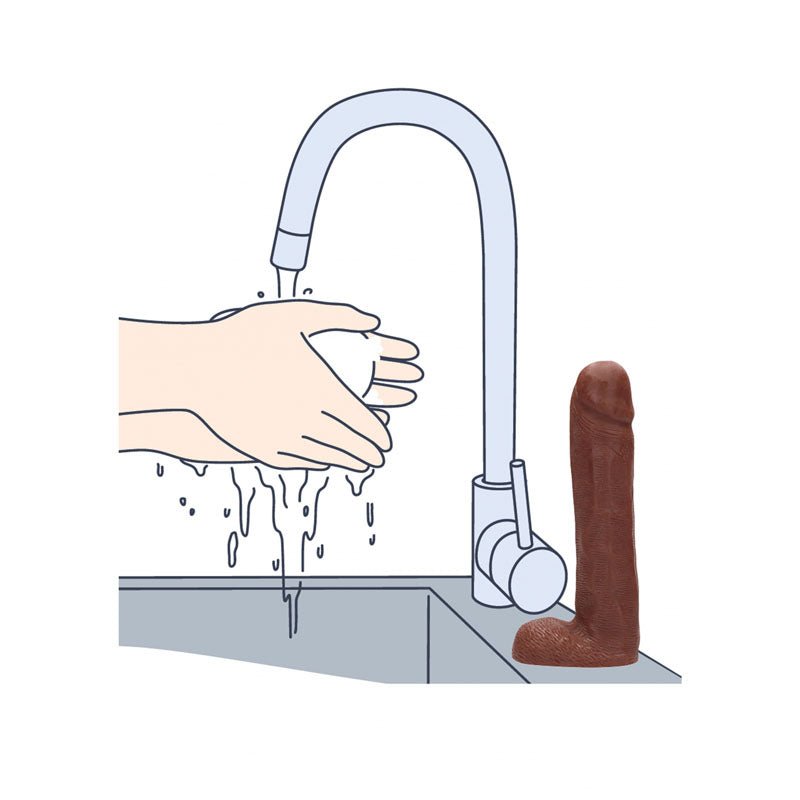 S-Line Dicky Soap With Balls Chocolate